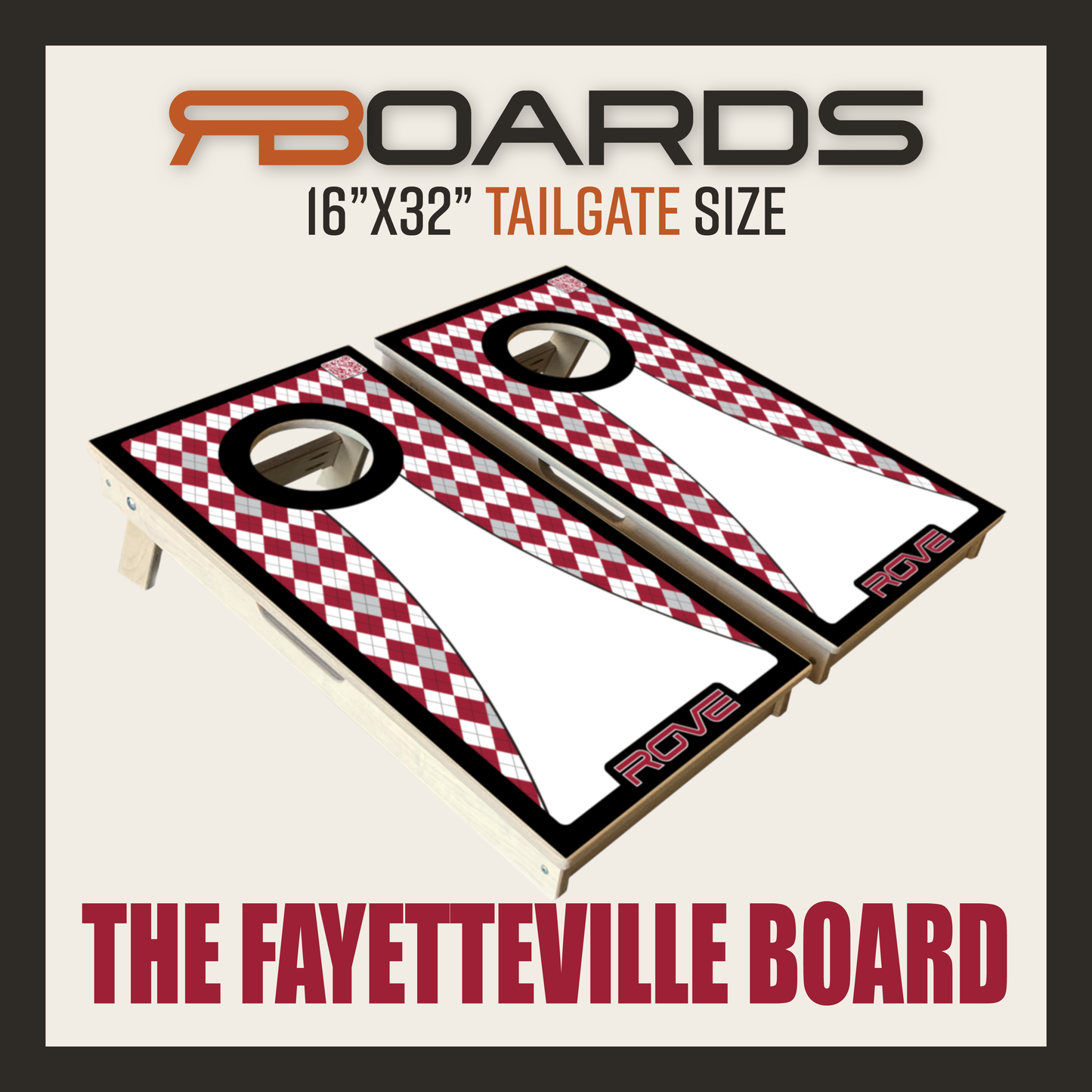 The Fayetteville Board | Tailgate Size