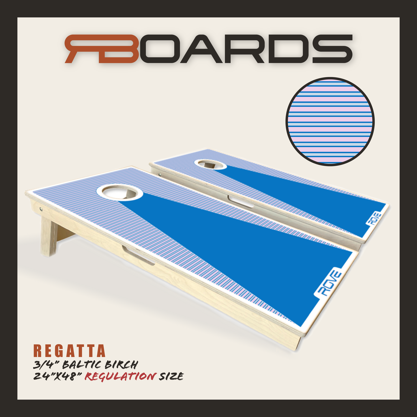 The Regatta Board | Regulation Size