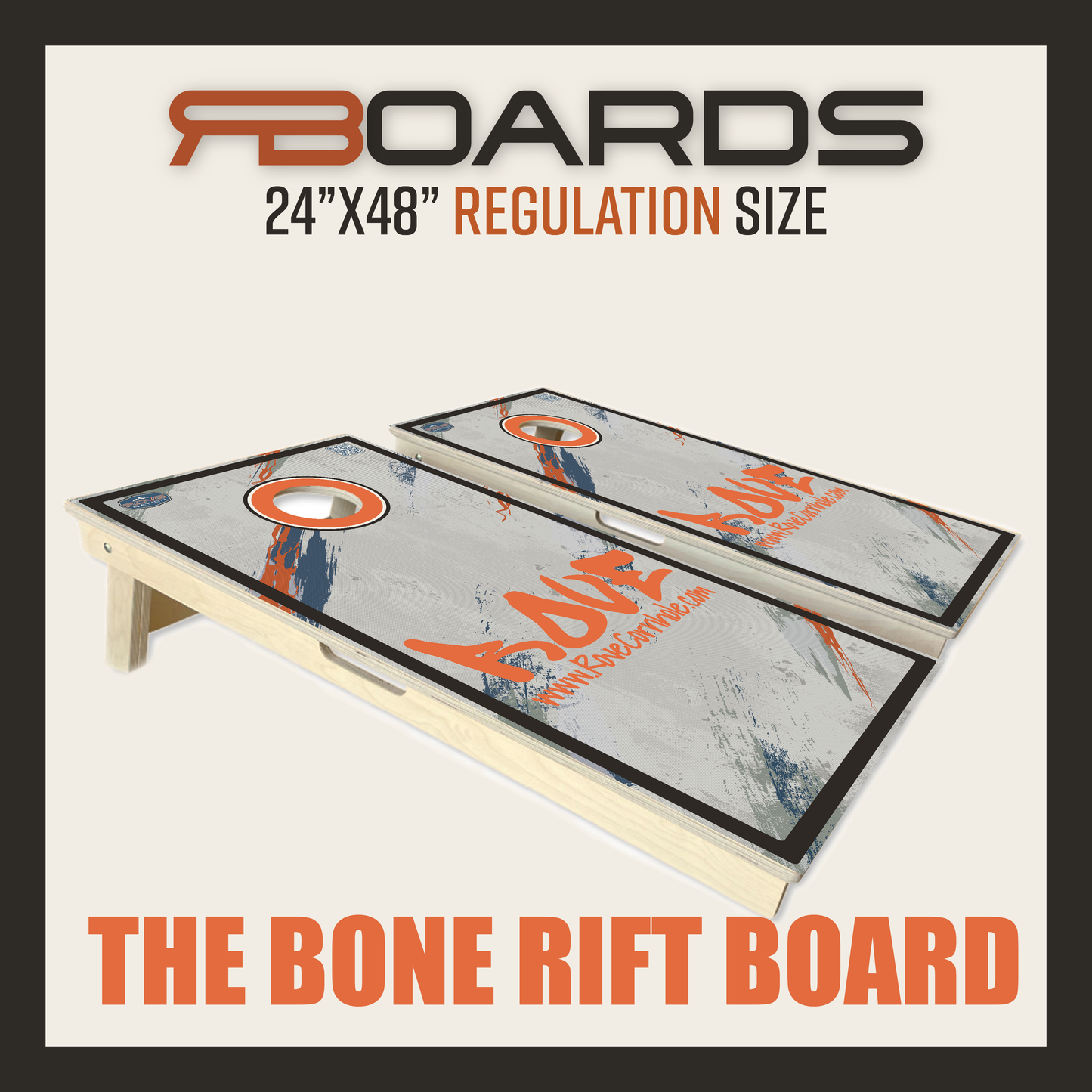 The Bone Rift Board | Regulation Size