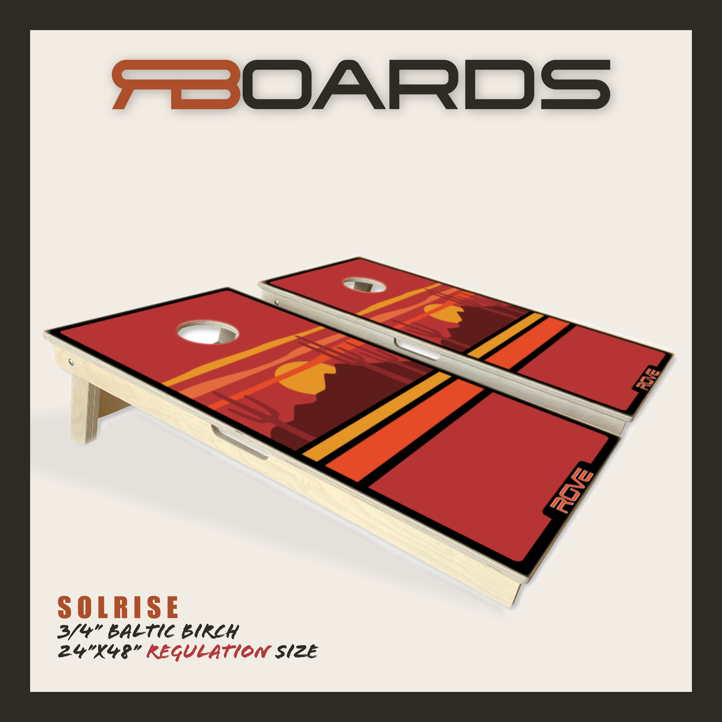 The Solrise Board | Regulation Size